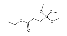 ethyl 3-(trimethoxysilyl)propanoate Structure