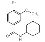 N-Cyclohexyl 4-bromo-3-methoxybenzamide picture