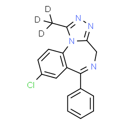 Alprazolam-d3 (exempt preparation)图片