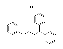 lithium (2-(diphenylphosphino)ethyl)(phenyl)phosphanide Structure