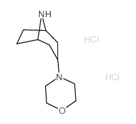 3-(4-Morpholinyl)-8-azabicyclo[3.2.1]octane dihydrochloride Structure