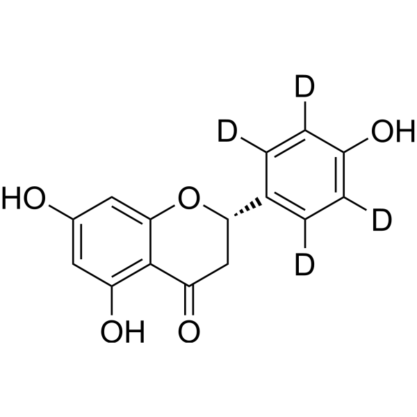 Naringenin-d4 structure