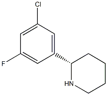 (S)-2-(3-Chloro-5-fluorophenyl)piperidine picture