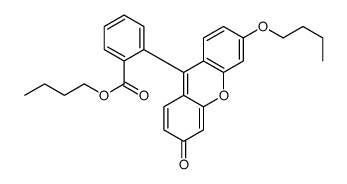 butyl 2-(3-butoxy-6-oxoxanthen-9-yl)benzoate结构式