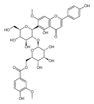 6'''-vanilloylspinosin Structure