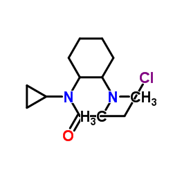 2-Chloro-N-cyclopropyl-N-[2-(dimethylamino)cyclohexyl]acetamide结构式