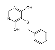 4,6-dihydroxy-5-benzylthiopyrimidine Structure