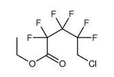 ethyl 5-chloro-2,2,3,3,4,4-hexafluoropentanoate Structure