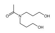 N,N-bis(3-hydroxypropyl)acetamide Structure