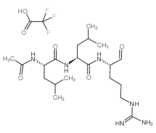 亮肽素 三氟乙酸盐结构式