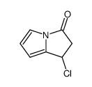 1-Chloro-1,2-dihydro-3H-pyrrolizin-3-one Structure