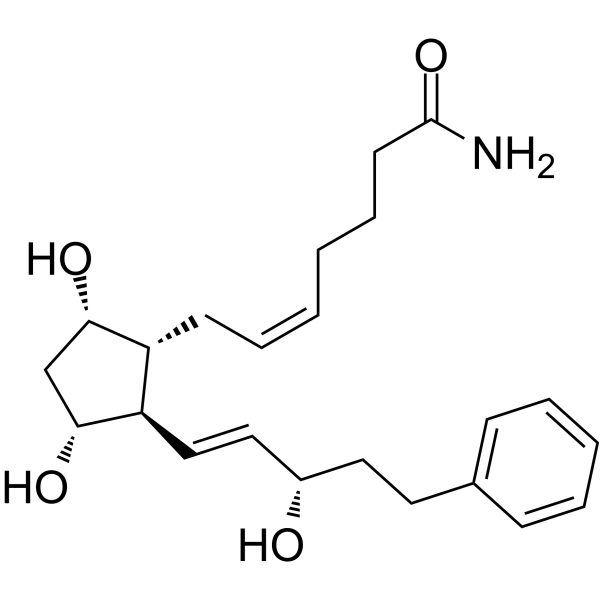 N-Desethyl Bimatoprost structure