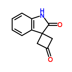 3H-Spiro[cyclobutane-1,3'-indole]-2',3(1'H)-dione Structure