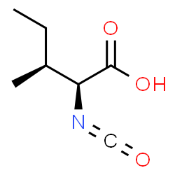 N-(Oxomethylene)-L-isoleucine structure