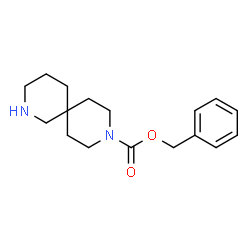 benzyl 2,9-diazaspiro[5.5]undecane-9-carboxylate Structure