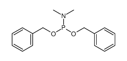 dibenzyl n,n-dimethylphosphoramidite Structure