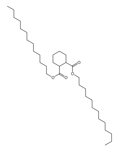 ditridecyl cyclohexane-1,2-dicarboxylate Structure