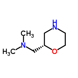 2-Morpholinemethanamine,N,N-dimethyl-,(2S)-(9CI)结构式