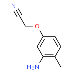 Acetonitrile,(3-amino-4-methylphenoxy)- (9CI) picture