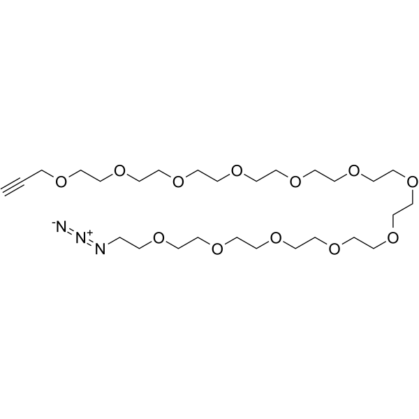 Azido-PEG12-propargyl structure