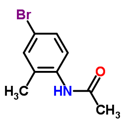 4'-溴-2'-甲基乙酰苯胺结构式