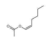 (Z)-Hex-1-en-1-yl acetate结构式