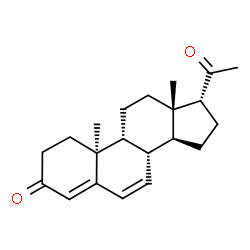 17α-Dydrogesterone Structure