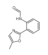 N-[2-(5-methyl-oxazol-2-yl)-phenyl]-formamide Structure