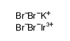 tripotassium,iridium(3+),hexabromide Structure