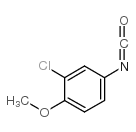 3-CHLORO-4-METHOXYPHENYL ISOCYANATE Structure