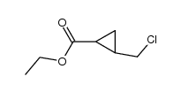 ethyl 2-(chloromethyl)cyclopropanecarboxylate Structure