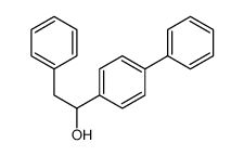 alpha-(phenylmethyl)[1,1'-biphenyl]-4-methanol结构式