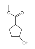 methyl 3-hydroxycyclopentane-1-carboxylate Structure