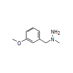 1-(3-甲氧基苄基)-1-甲基肼结构式