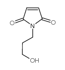 n-(3-hydroxypropyl)maleimide structure