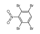 1,2,4,5-tetrabromo-3-nitrobenzene结构式