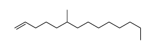 6-methyltetradec-1-ene Structure