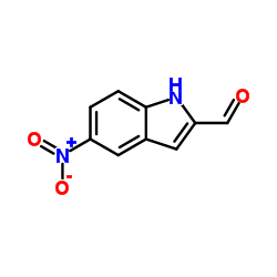 5-Nitro-1H-indole-2-carbaldehyde Structure