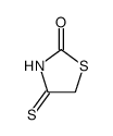 2-oxo-4-thioxothiazolidine structure