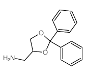 (2,2-diphenyl-1,3-dioxolan-4-yl)methanamine结构式