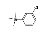 1-(Trimethylsilyl)-3-chlorobenzene Structure