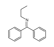 1,1-diphenyl-N-propylmethanimine Structure