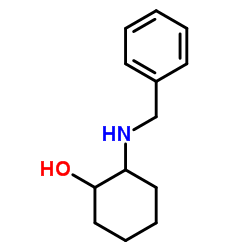 2-(苄基氨基)环己醇结构式