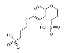 3-[4-(3-sulfopropoxy)phenoxy]propane-1-sulfonic acid结构式