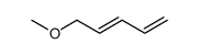 5-methoxy-1,3-pentadiene Structure