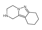 Pyrazino[1,2-b]indazole, 1,2,3,4,7,8,9,10-octahydro- (9CI) structure