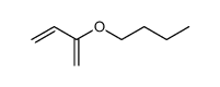 butyl-(1-methylen-allyl)-ether Structure