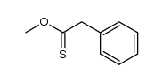 Phenylthioessigsaeure-O-methylester Structure