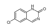 2(1H)-Quinazolinone, 6-chloro-结构式