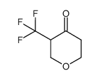 3-(trifluoromethyl)dihydro-2H-pyran-4(3H)-one结构式